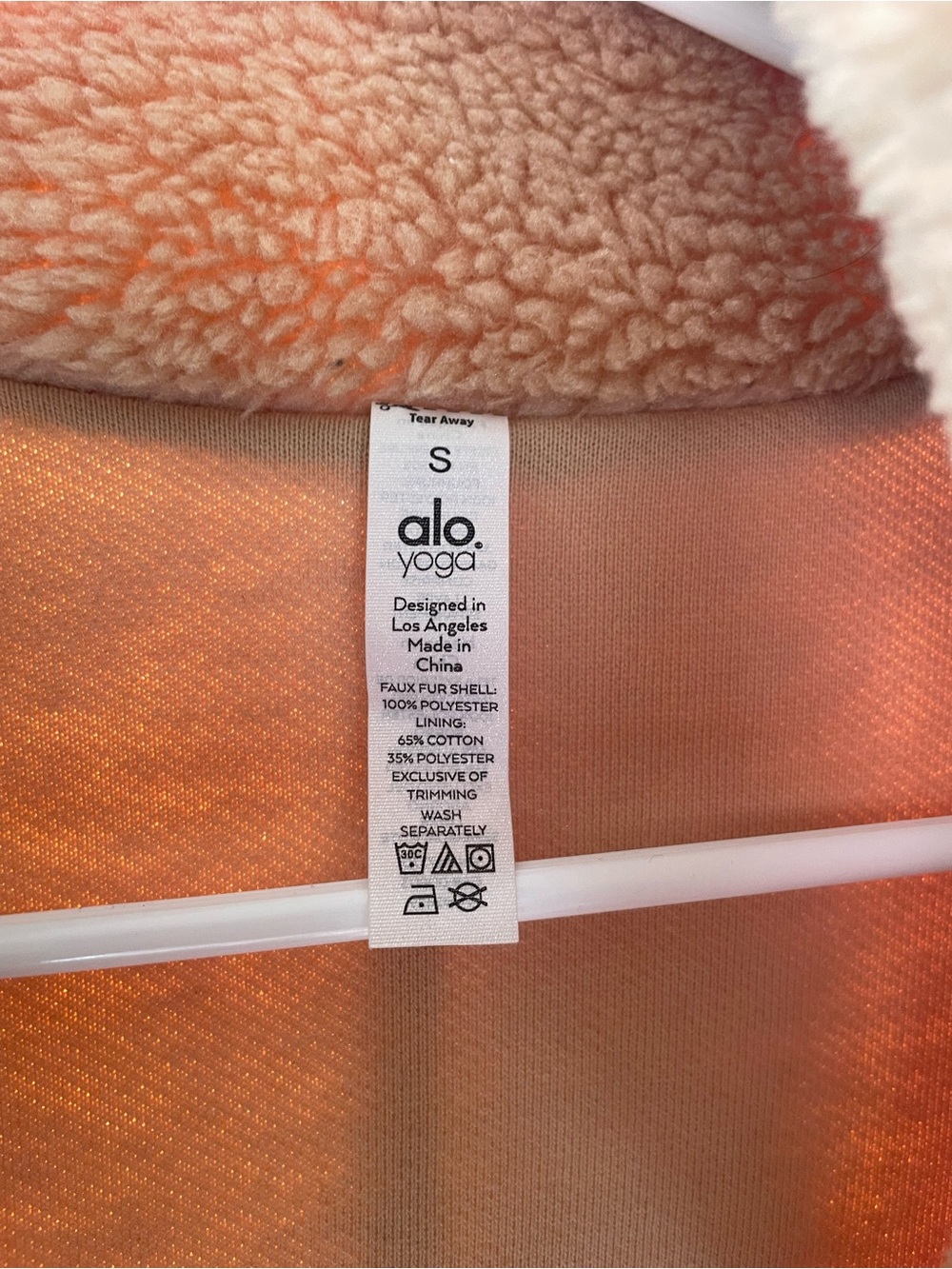 Alo Varsity Teddy Jacket - Picture 6 of 10